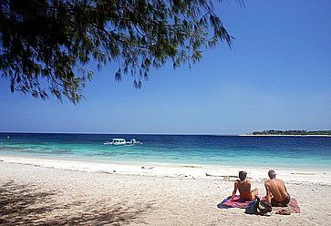 Spiaggia a Bali.