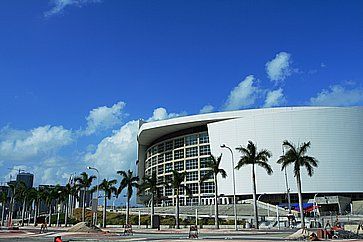 American Airlines Arena a Miami.