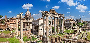 I Fori Imperiali, a Roma.