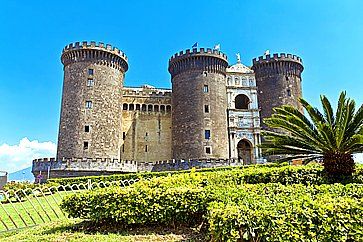 Castello di Maschio Angioino a Napoli.