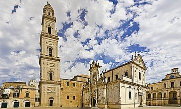 Basilica di Santa Croce Santa a Lecce.