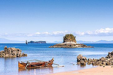 Seascape vicino all'isola di Nosy Be, nel nord del Madagascar.