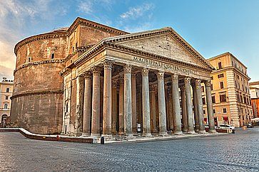 I Pantheon a Roma.