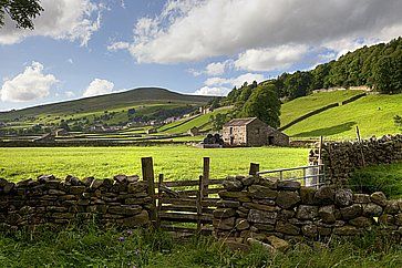 Le colline di Gunnerside, nel Yorkshire Dales National Park.