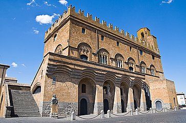 Il Palazzo del Capitano del Popolo ad Orvieto.