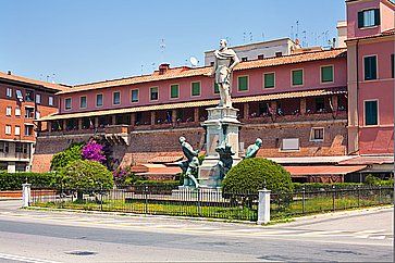 Il Monumento dei Quattro Mori a Livorno.