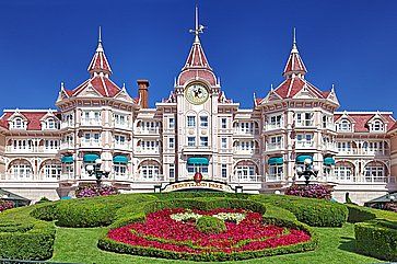 L'ingresso a Disneyland Paris.