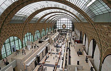 Sala principale del Museo d'Orsay.