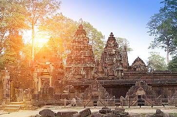 Il tempio di Banteay Srey a Siem Reap.