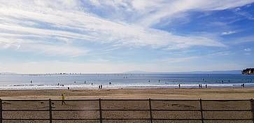 Yuigahama Beach, la famosa spiaggia di Kamakura.
