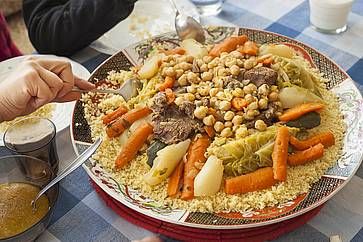 Couscous fatto in casa.