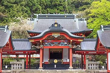 Tempio shintoista a Kirishima.