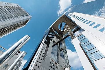 L'Umeda Sky Building di Osaka.