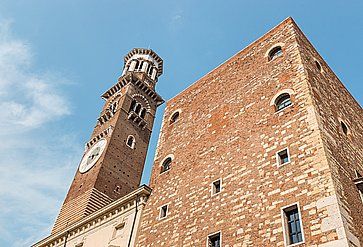 La Torre dei Lamberti a Verona.