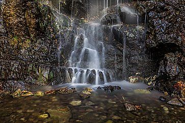 La cascata Caledonia a Cipro.