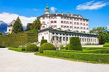 Il castello di Ambras ad Innsbruck.