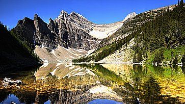 Montagne Rocciose nel Parco Nazionale di Banff, Canada.