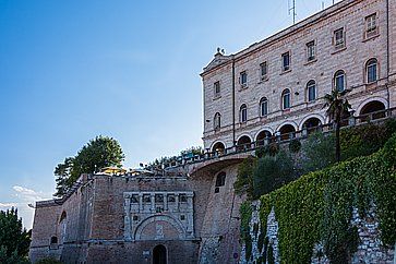 Rocca Paolina e Porta Marzia a Perugia.