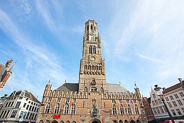 Il campanile di Bruges.