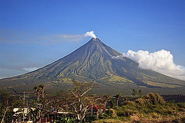 Vulcano Mayon a Legaspi.