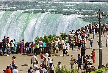 Cascate del Niagara, nel lato canadese.