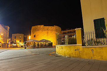 Largo San Francesco ad Alghero.