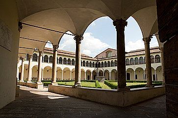 Il chiostro di San Domenico.