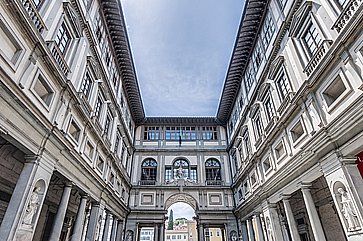 Galleria degli Uffizi a Firenze.