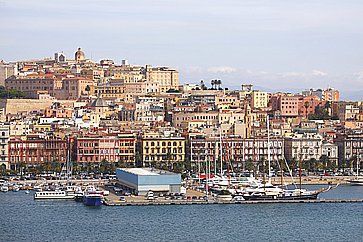 Il Porto di Cagliari.