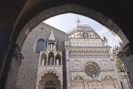 Cappella Colleoni a Bergamo, splendida architettura rinascimentale.