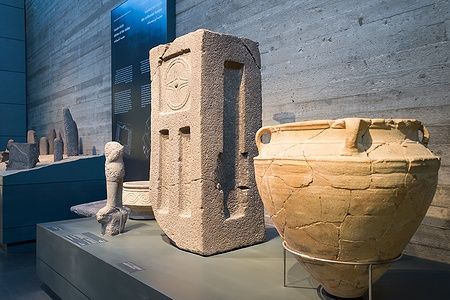 Reperti archeologici esposti all'Israel Museum di Gerusalemme.