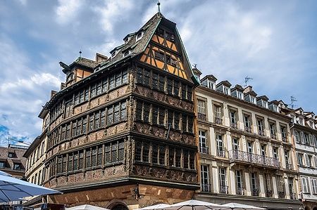 Maison Kammerzell a Strasburgo su Place du Marché.