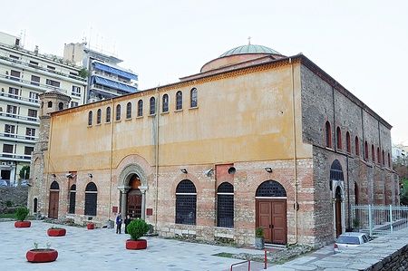 La Chiesa di Santa Sofia a Salonicco, un monumento bizantino in Grecia.