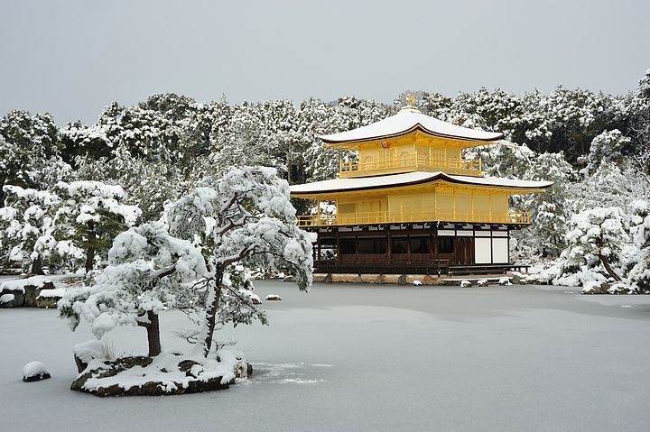 Kinkakuji in inverno