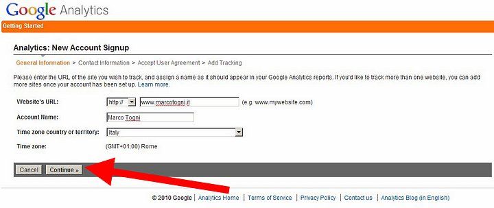 Google analytics