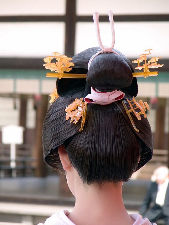 I capelli di una geisha