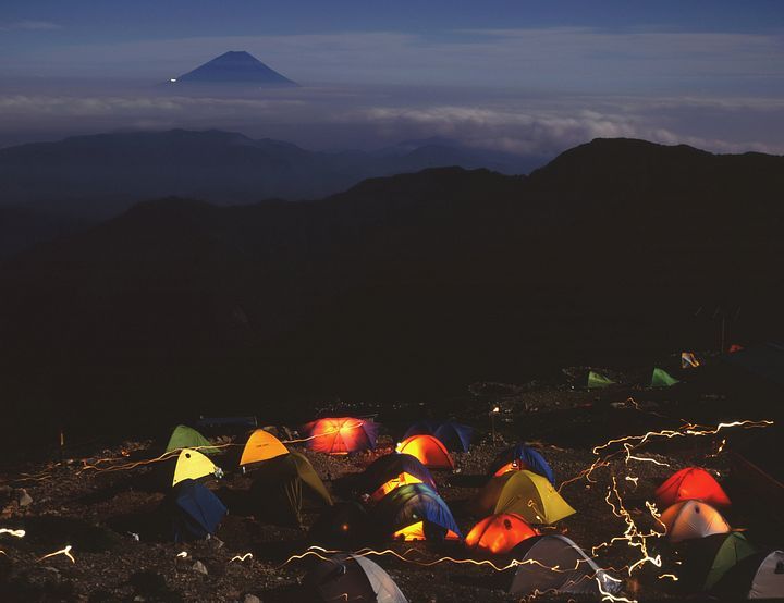 Il Fuji da lontano