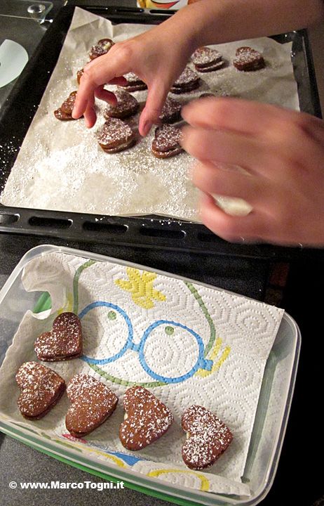 I biscotti fatti da Mihoko per San Valentino