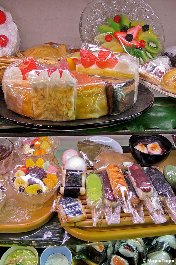 Riproduzioni di cibo giapponese a Kappabashi Dori, Tokyo