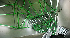 Interni della stazione di iidabashi.