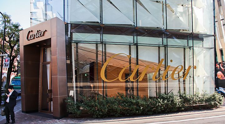 L'edificio di Cartier ad Aoyama (Tokyo).