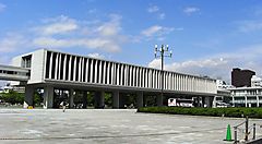 Il Museo della Pace di Hiroshima.