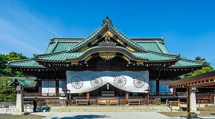 Il Santuario Yasukuni.