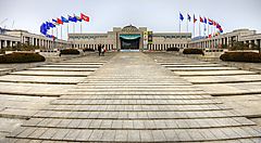 Il memoriale della Guerra a Seoul.