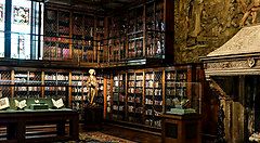 Interni storici della Morgan Library.