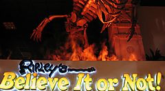 Logo all'ingresso del Museo Ripley's Believe It Or Not.
