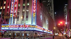 Il Radio City Music Hall.