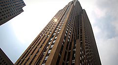 Il grattacielo Comcast Center.