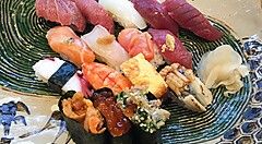 Sushi misto da Sushi Marui.