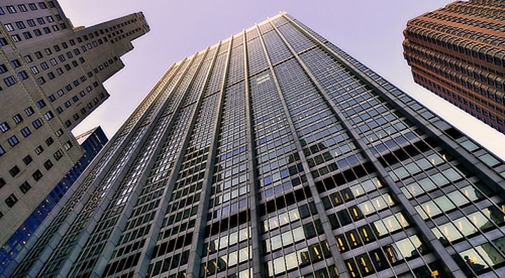 Il grattacielo One Chase Manhattan Plaza.